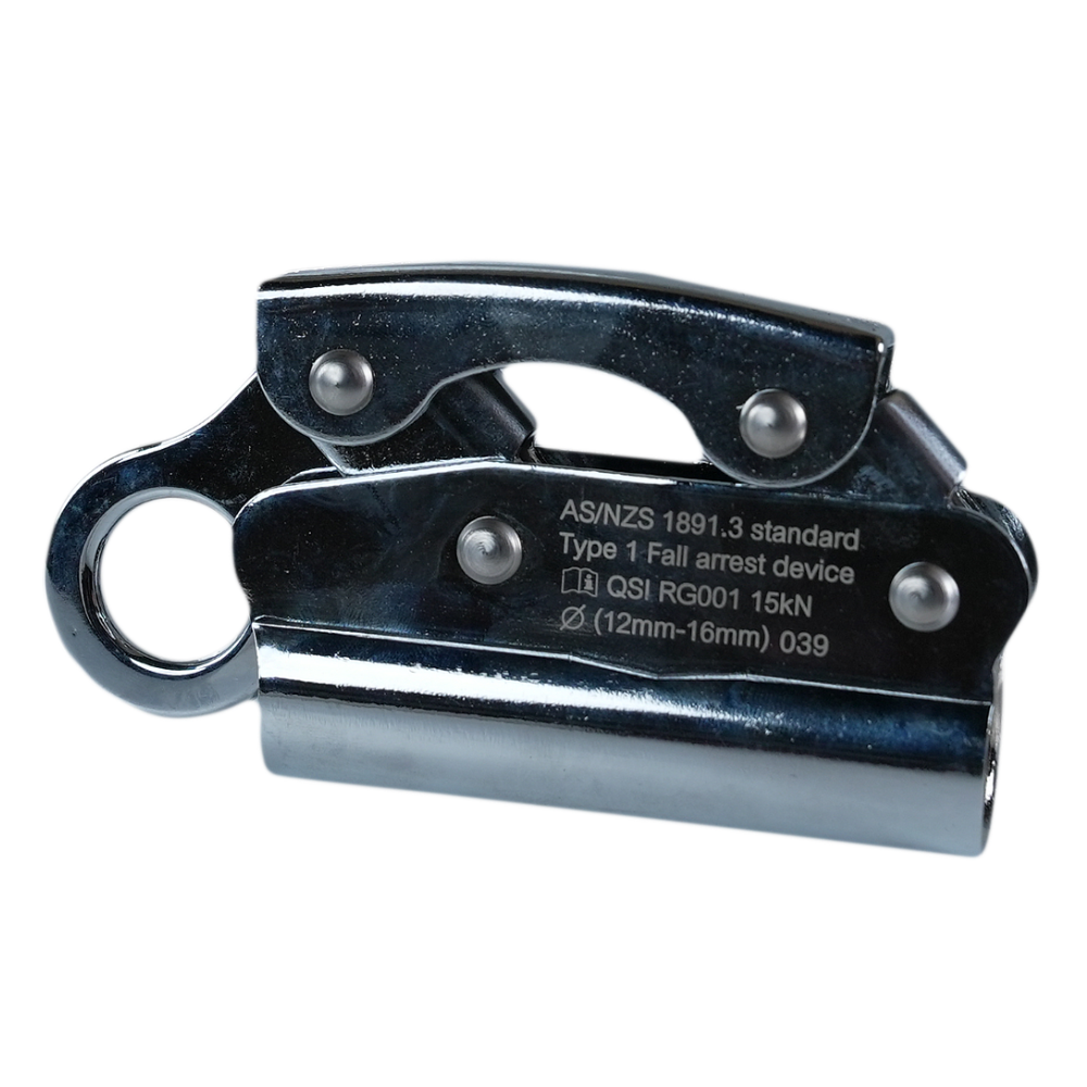 Height Safety Qsi Rope Grab Steel 1900Kg Break Strain | Fortus Safety ...